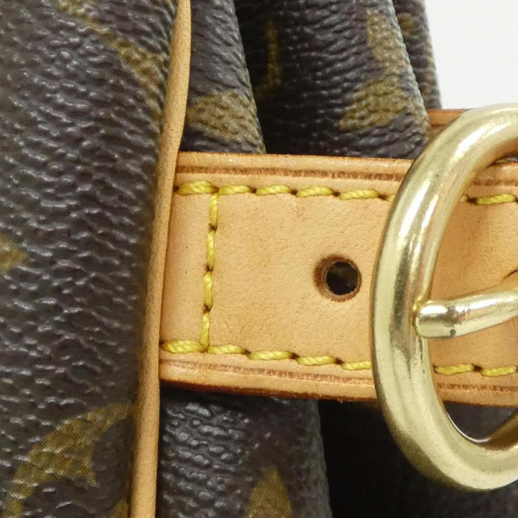 Louis Vuitton Marron Coated Canvas Handbag (Pre-Owned)