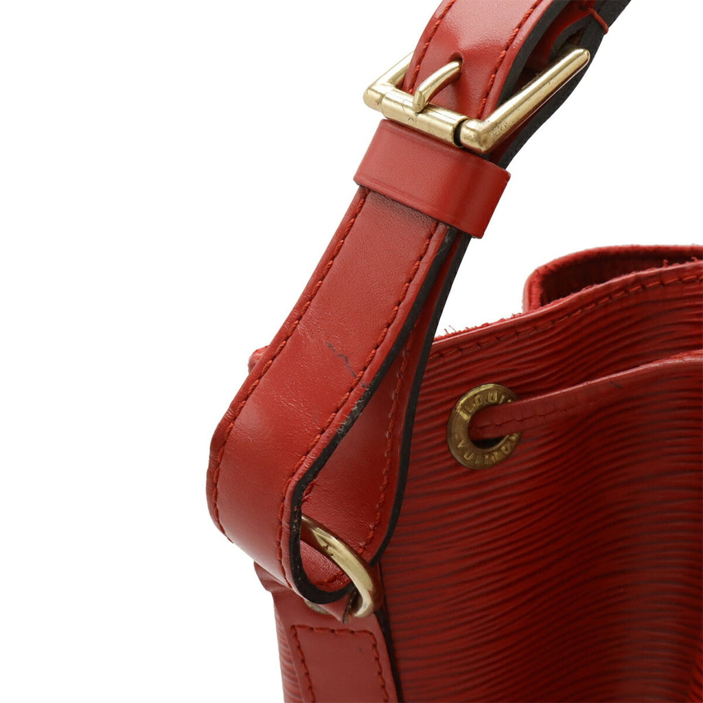 Louis Vuitton Red Color Epi Leather Shoulder Bag (Pre-Owned)
