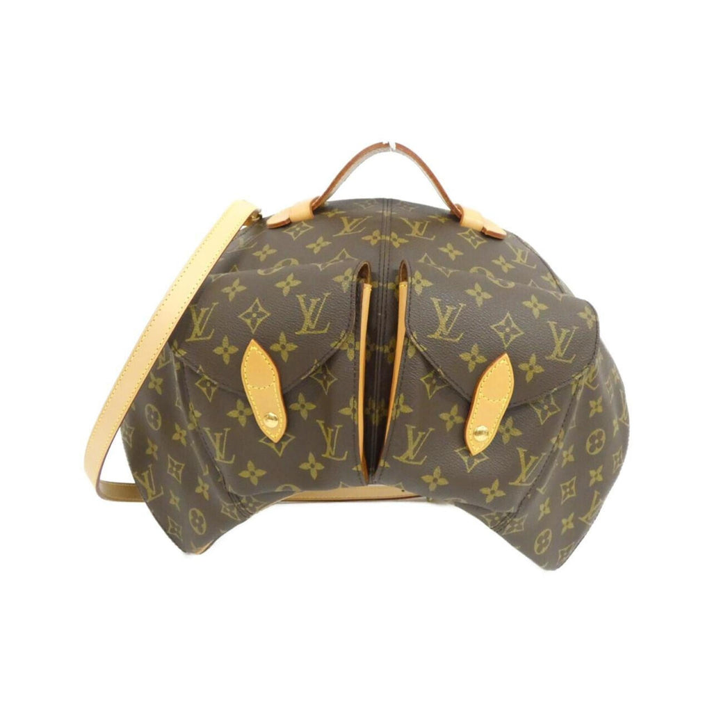 Louis Vuitton Marron Coated Canvas Fanny Pack (Pre-Owned)