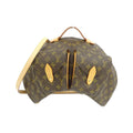 Louis Vuitton Marron Coated Canvas Fanny Pack (Pre-Owned)