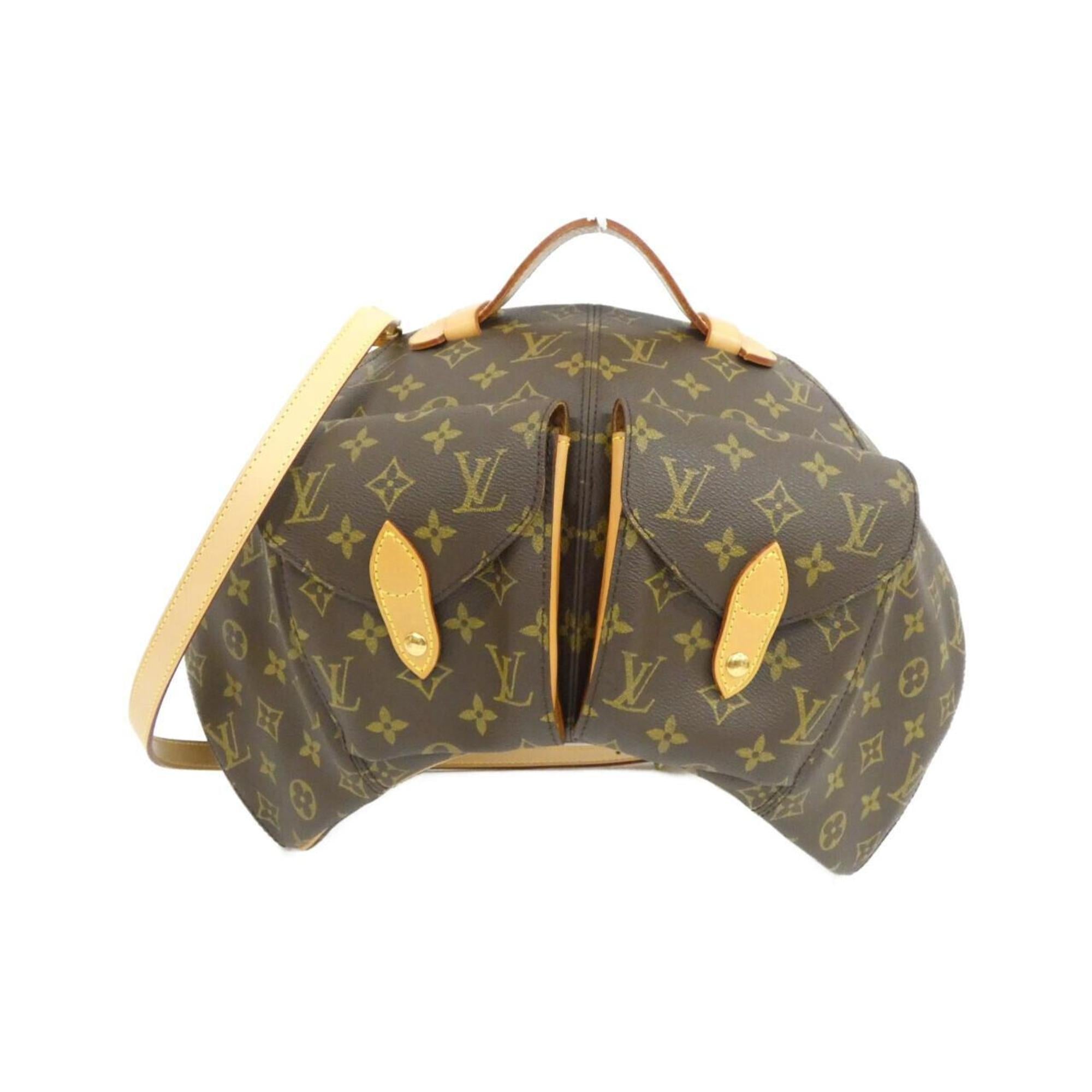 Louis Vuitton Marron Coated Canvas Fanny Pack (Pre-Owned)