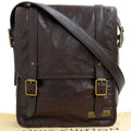 Louis Vuitton Brown Leather Shoulder Bag (Pre-Owned)