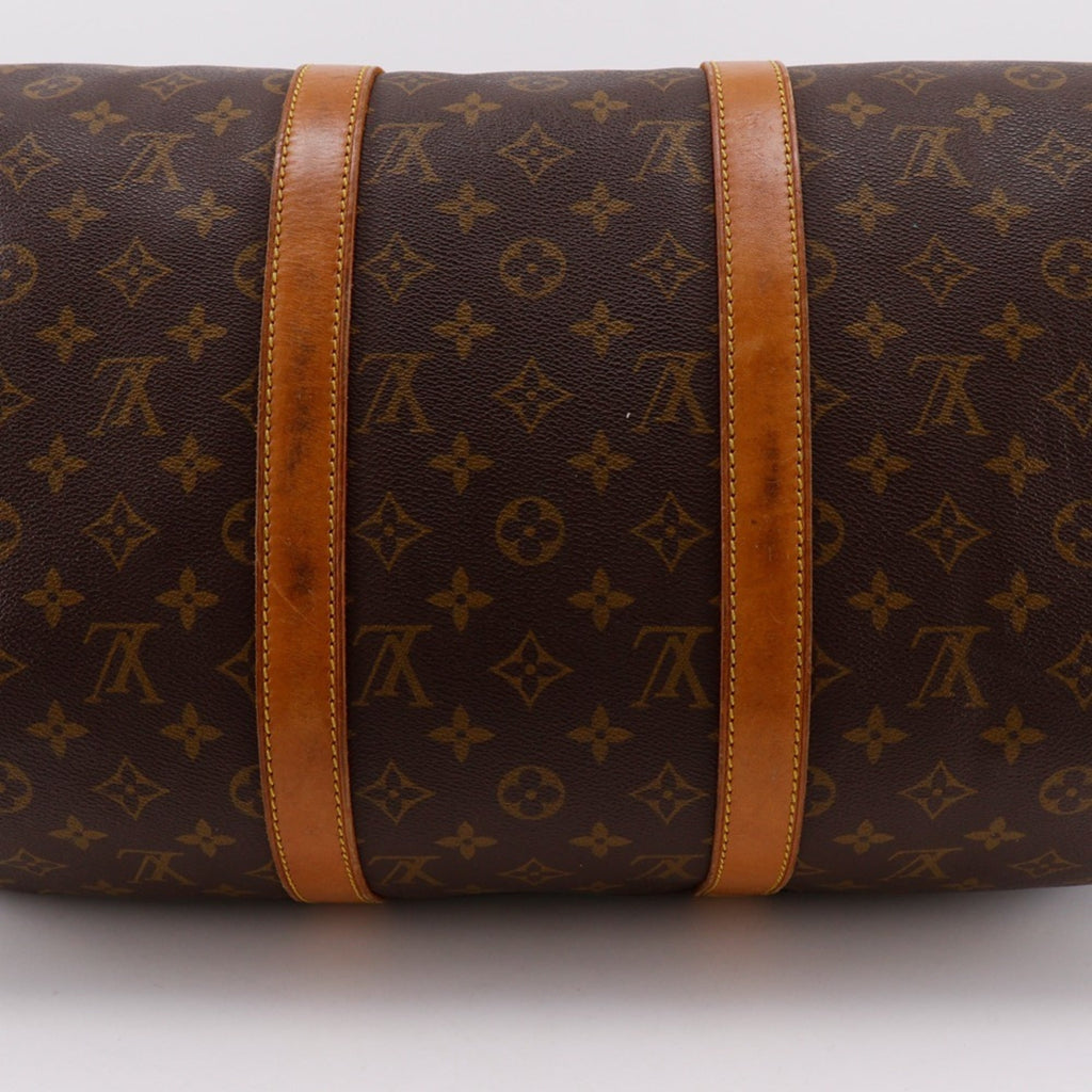 Louis Vuitton Brown Monogram Canvas Boston Bag (Pre-Owned)