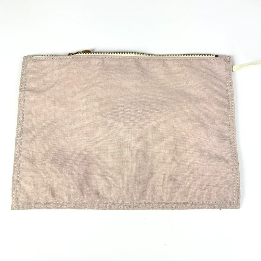 Louis Vuitton Beige White Canvas Leather Shoulder Bag Tote Bag (Pre-Owned)