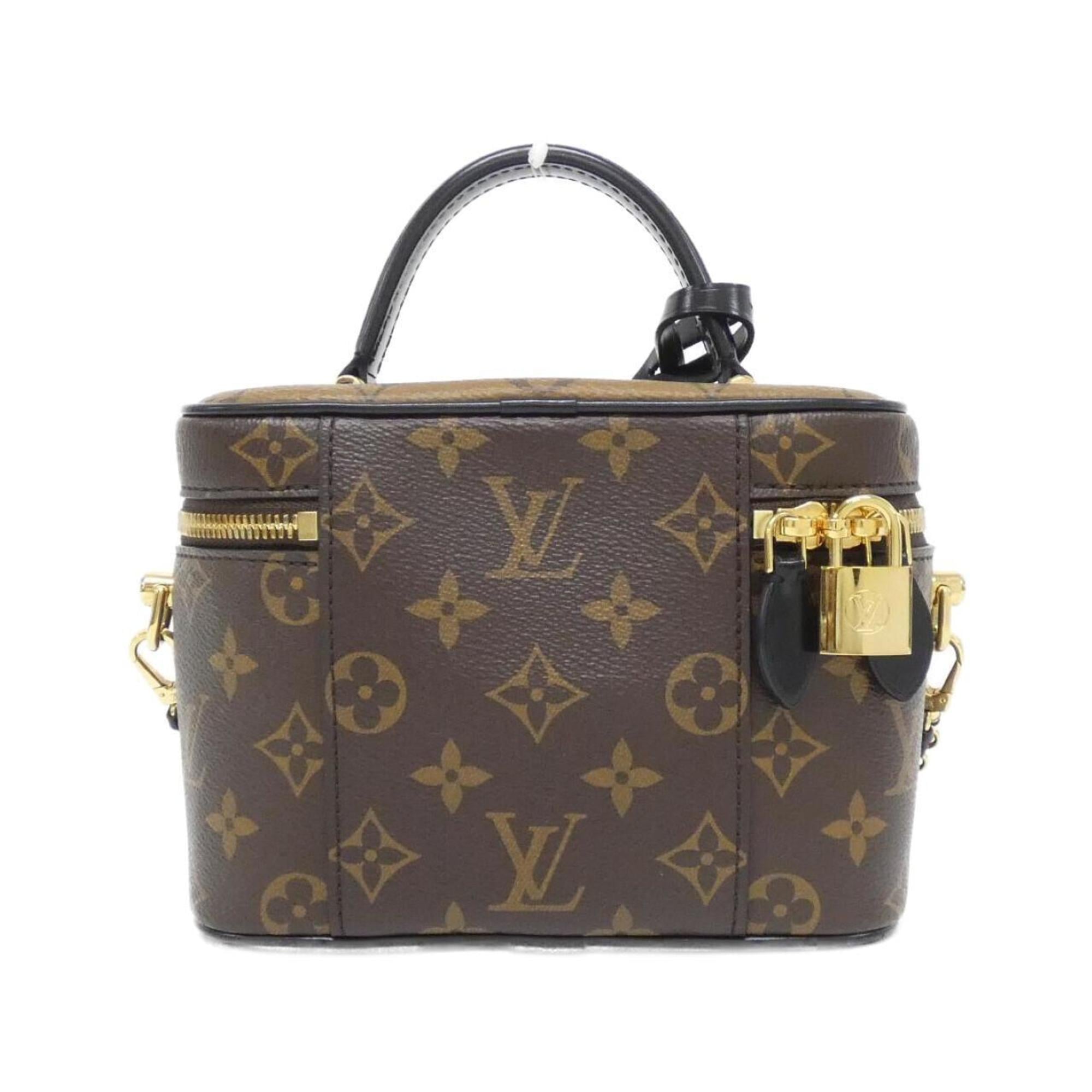 Louis Vuitton Marron Coated Canvas Handbag (Pre-Owned)