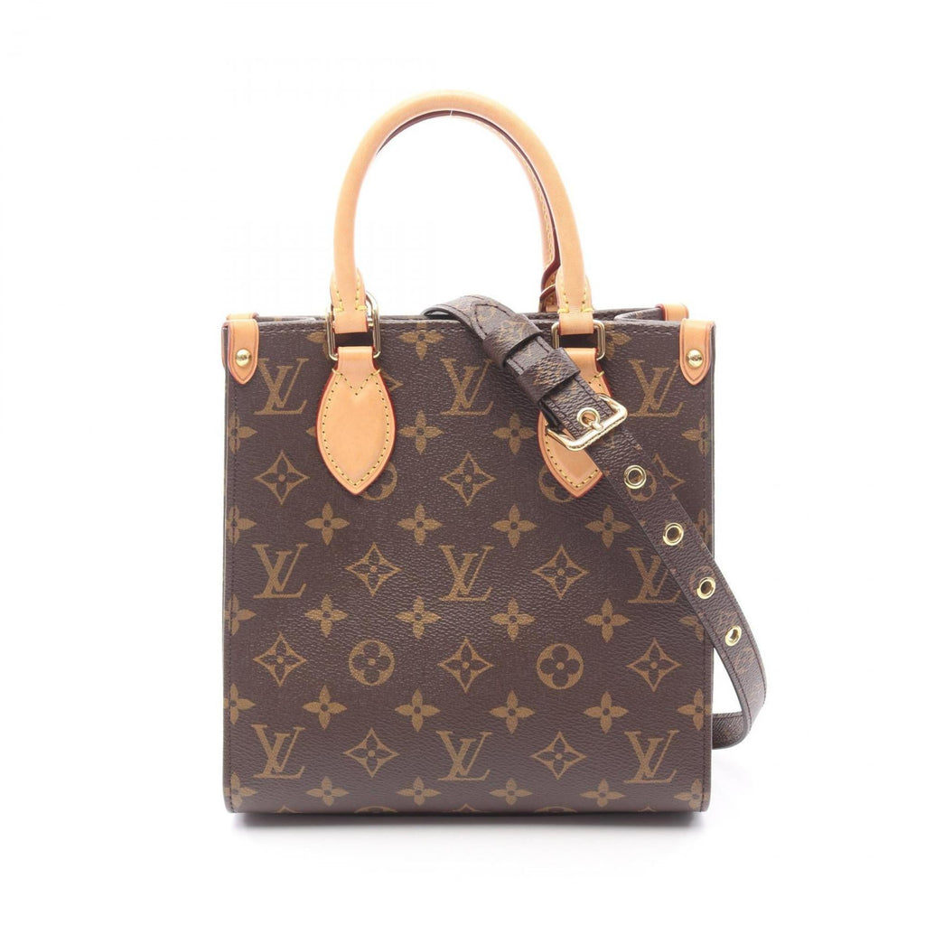 Louis Vuitton Brown Coated Canvas Leather Handbag (Pre-Owned)