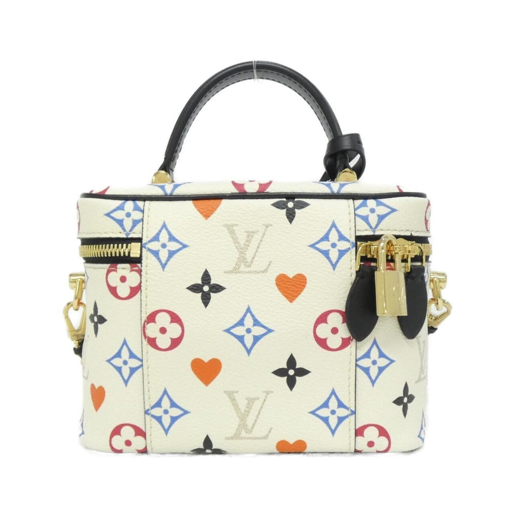 Louis Vuitton Monogram Blanc Coated Canvas Handbag (Pre-Owned)