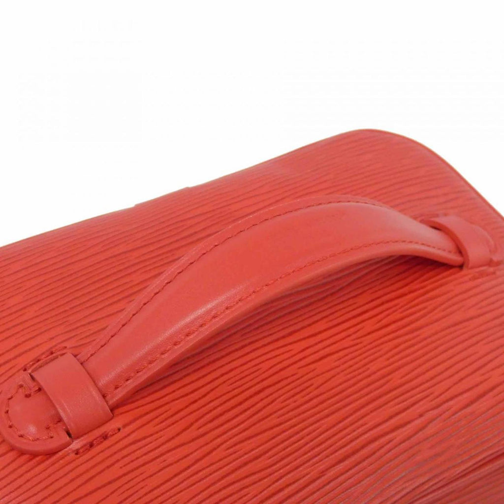 Louis Vuitton Epi Red Color Leather Handbag (Pre-Owned)