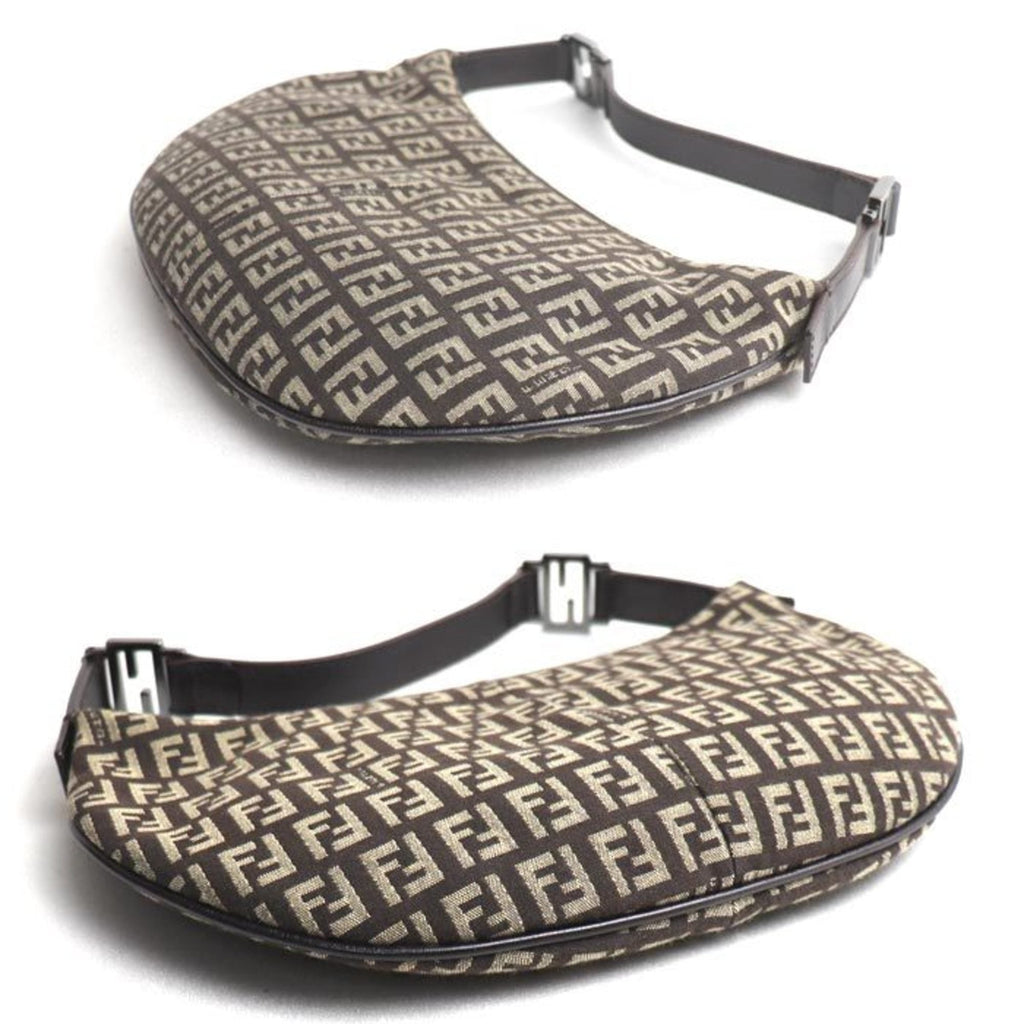 Zip Flat Hobo Zucchino Canvas Small