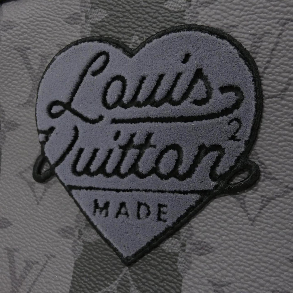 Louis Vuitton Black Coated Canvas Shoulder Bag (Pre-Owned)