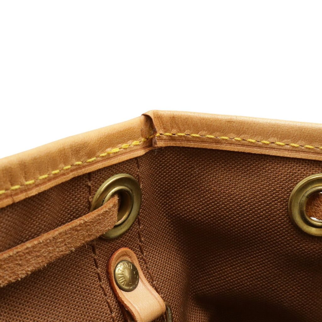 Louis Vuitton Brown Canvas Shoulder Bag (Pre-Owned)