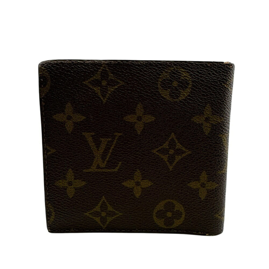 Louis Vuitton Brown Leather Wallet (Bi-Fold) (Pre-Owned)