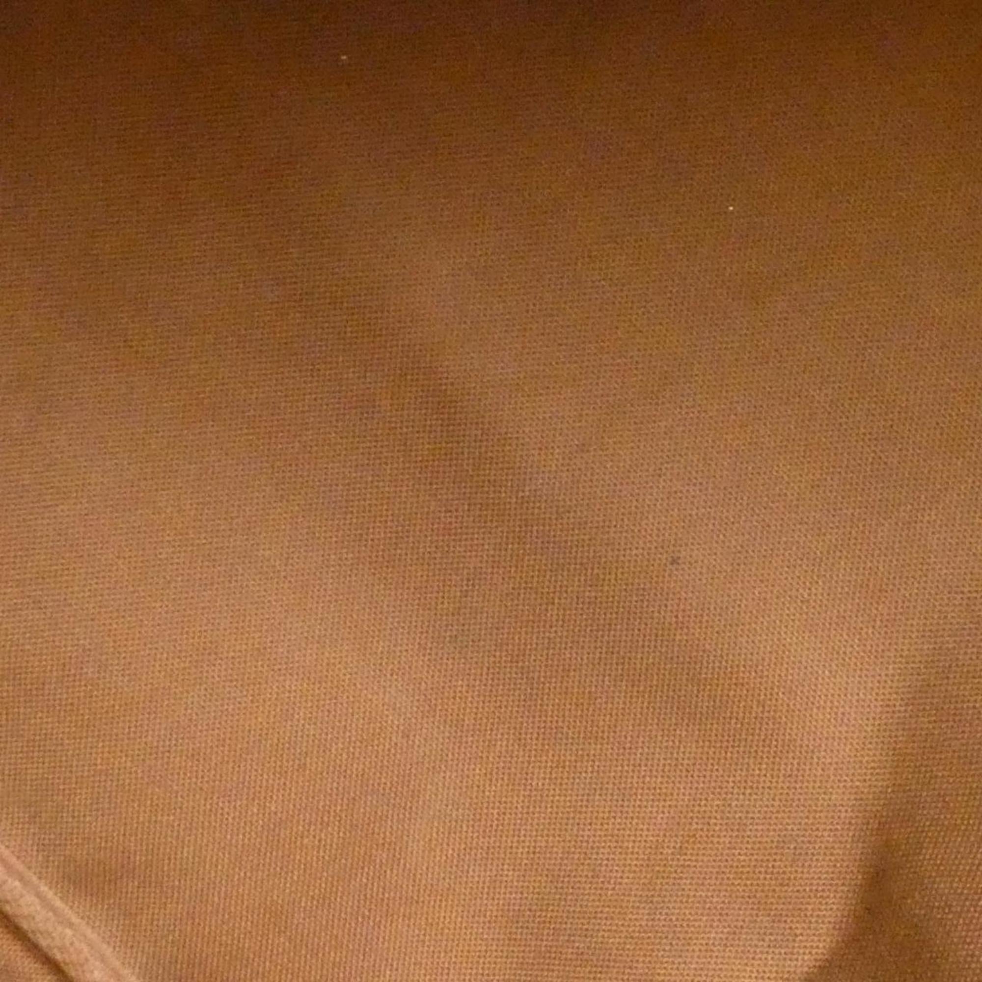 Louis Vuitton Marron Coated Canvas Boston Bag (Pre-Owned)