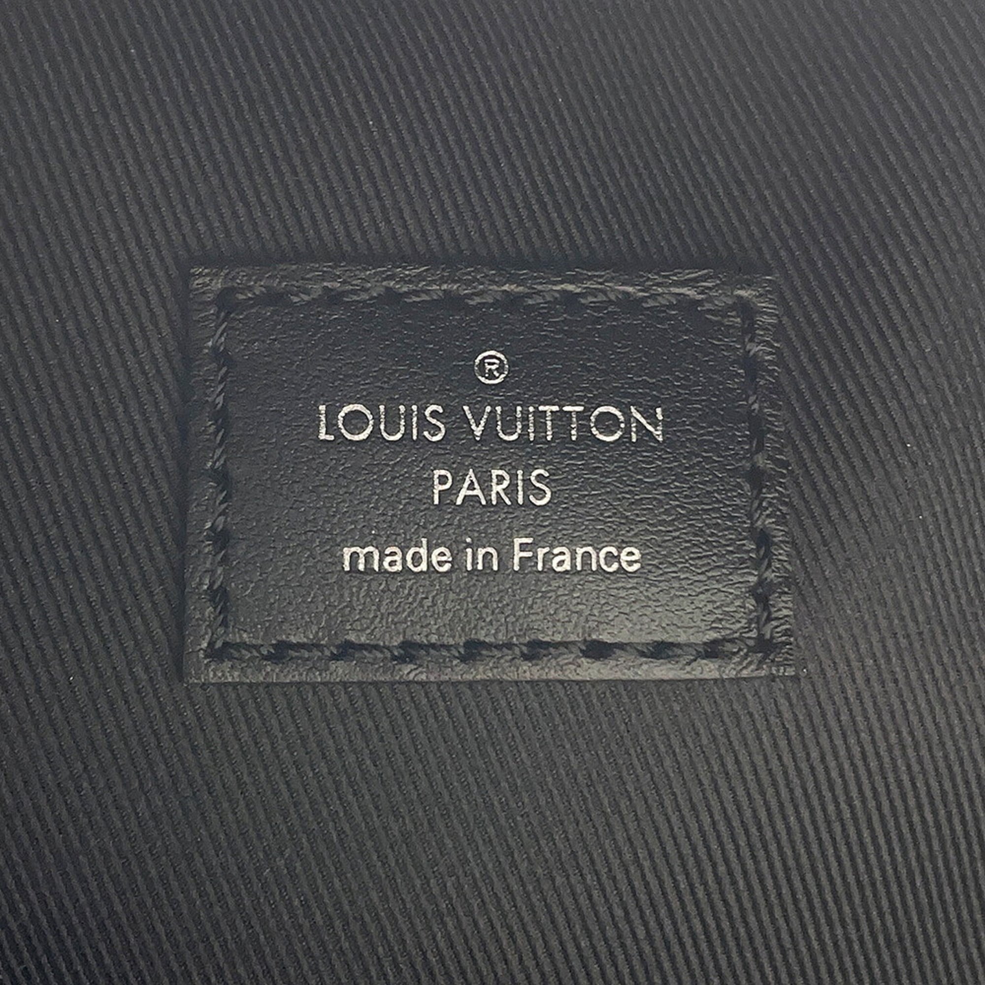 Louis Vuitton Black Brown Monogram Macassar Noir Monogram Backpack (Pre-Owned)