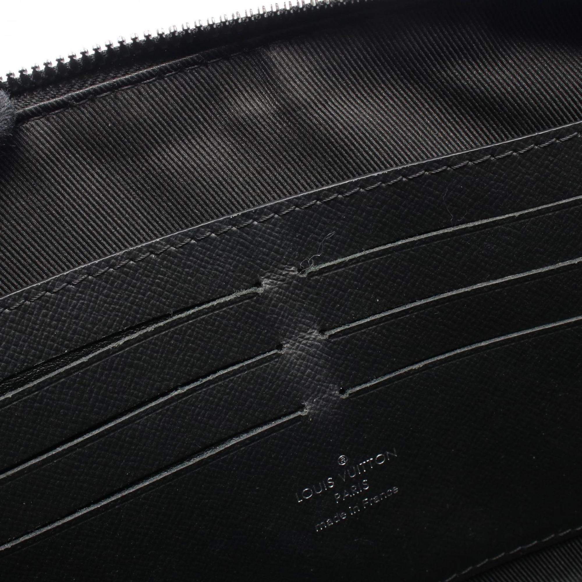 Louis Vuitton Black Coated Canvas Leather Shoulder Bag (Pre-Owned)