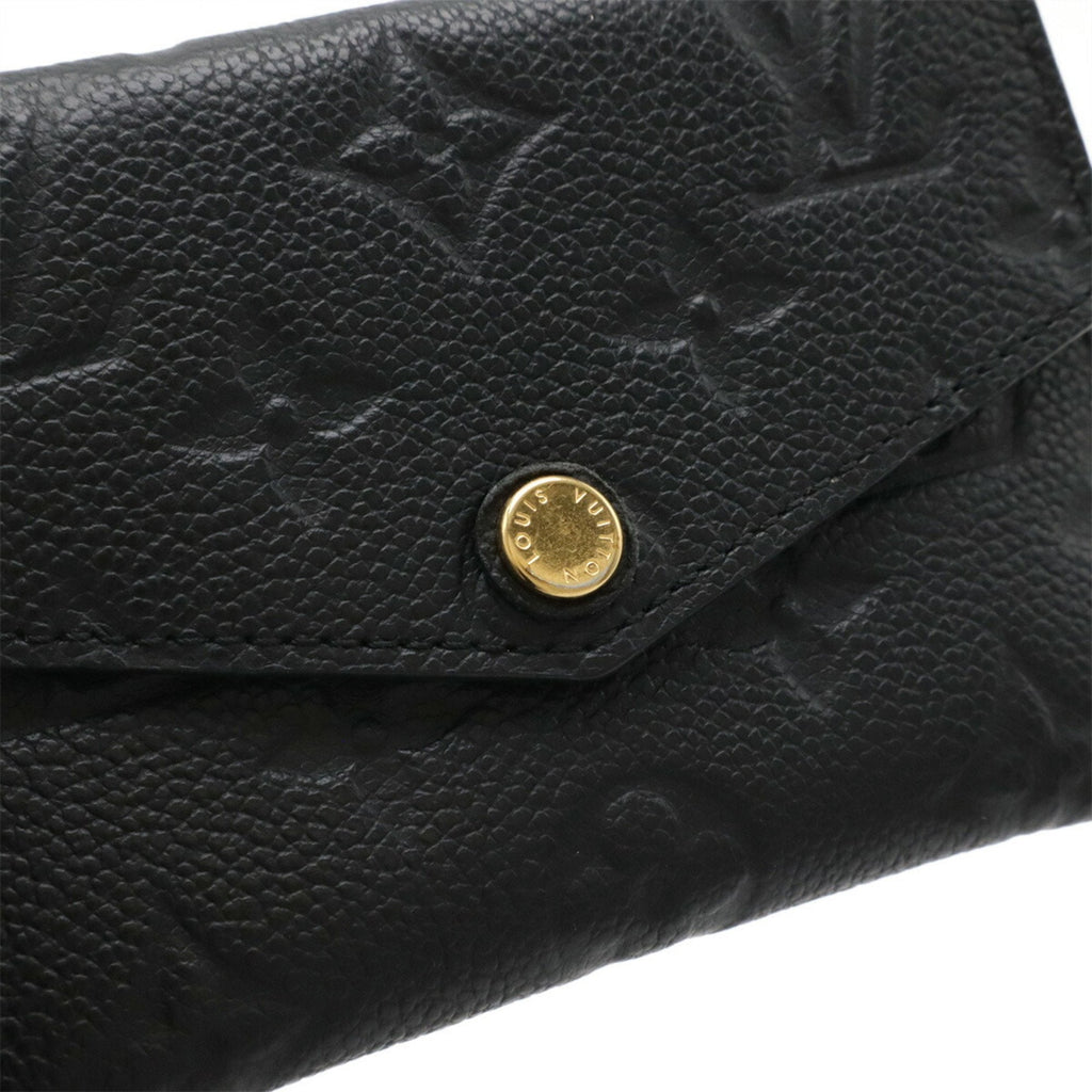 Louis Vuitton Monogram Empreinte Black Noir Monogram Empreinte Coin Purse/Coin Case (Pre-Owned)
