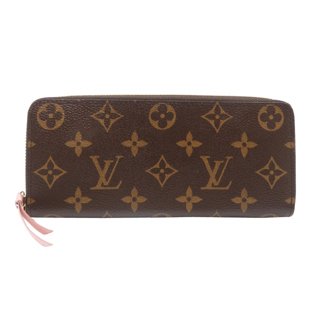 Louis Vuitton Rose Ballerine Monogram Long Wallet (Bi-Fold) (Pre-Owned)