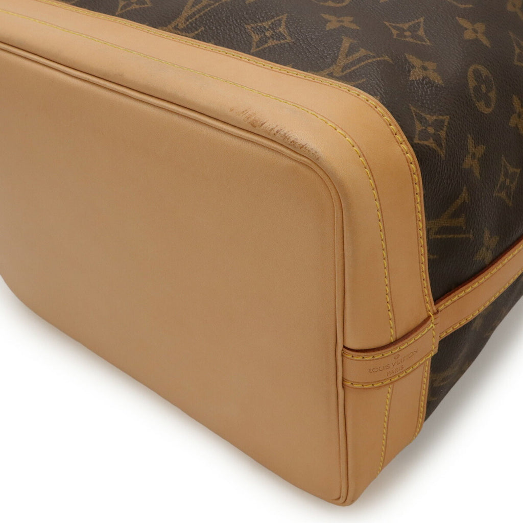 Louis Vuitton Brown Canvas Shoulder Bag (Pre-Owned)