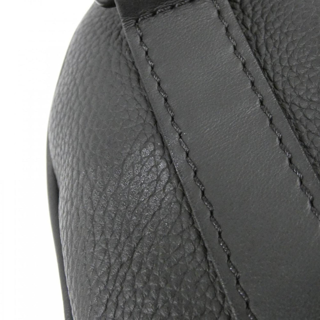 Louis Vuitton Black Leather Boston Bag (Pre-Owned)