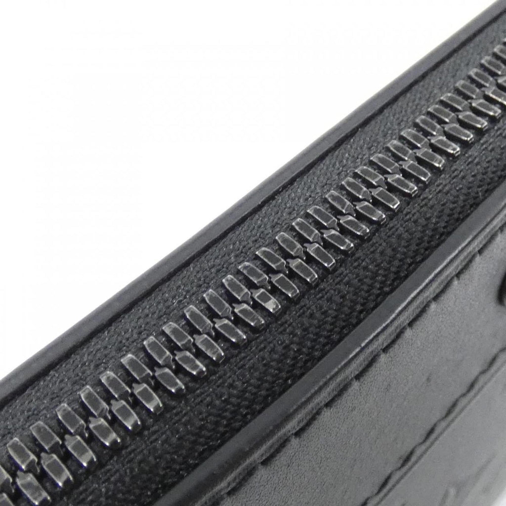 Louis Vuitton Monogram Shadow Black Leather Handbag Pochette (Pre-Owned)