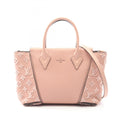 Louis Vuitton Magnolia Pink Leather Handbag (Pre-Owned)