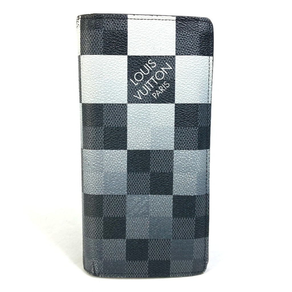 Louis Vuitton Damier Graphite Black Damier Canvas Long Wallet (Bi-Fold) (Pre-Owned)