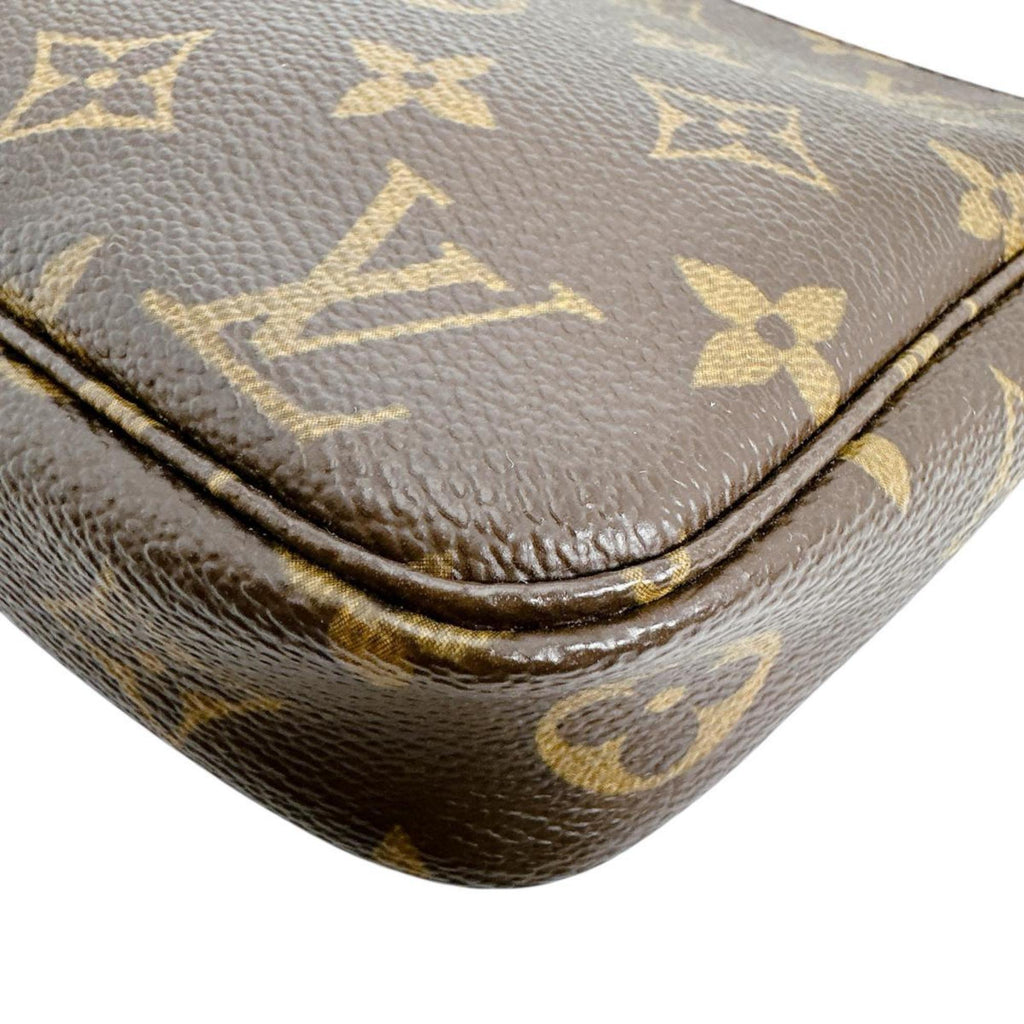 Louis Vuitton Brown Monogram Canvas Pouch (Pre-Owned)