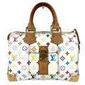 Louis Vuitton Monogram Multicolore Blanc White Monogram Multicolore Boston Bag Handbag (Pre-Owned)