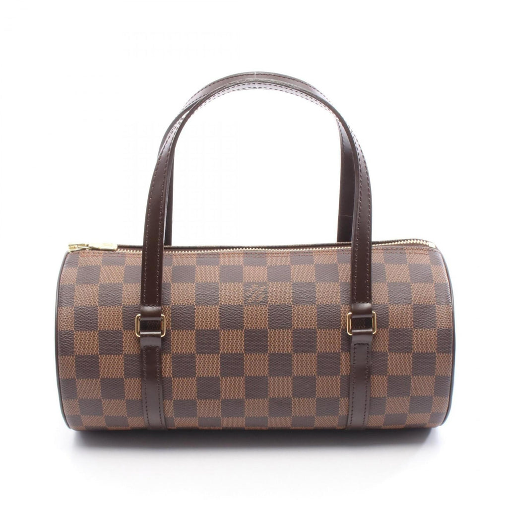 Louis Vuitton Brown Coated Canvas Pvc Leather Handbag (Pre-Owned)