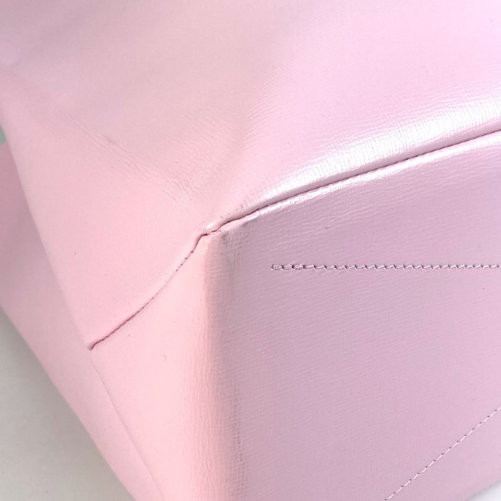 Louis Vuitton Pink Leather Shopping Bag Shoulder Bag Tote Bag (Pre-Owned)