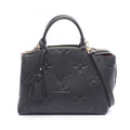 Louis Vuitton Black Noir Monogram Empreinte Handbag (Pre-Owned)