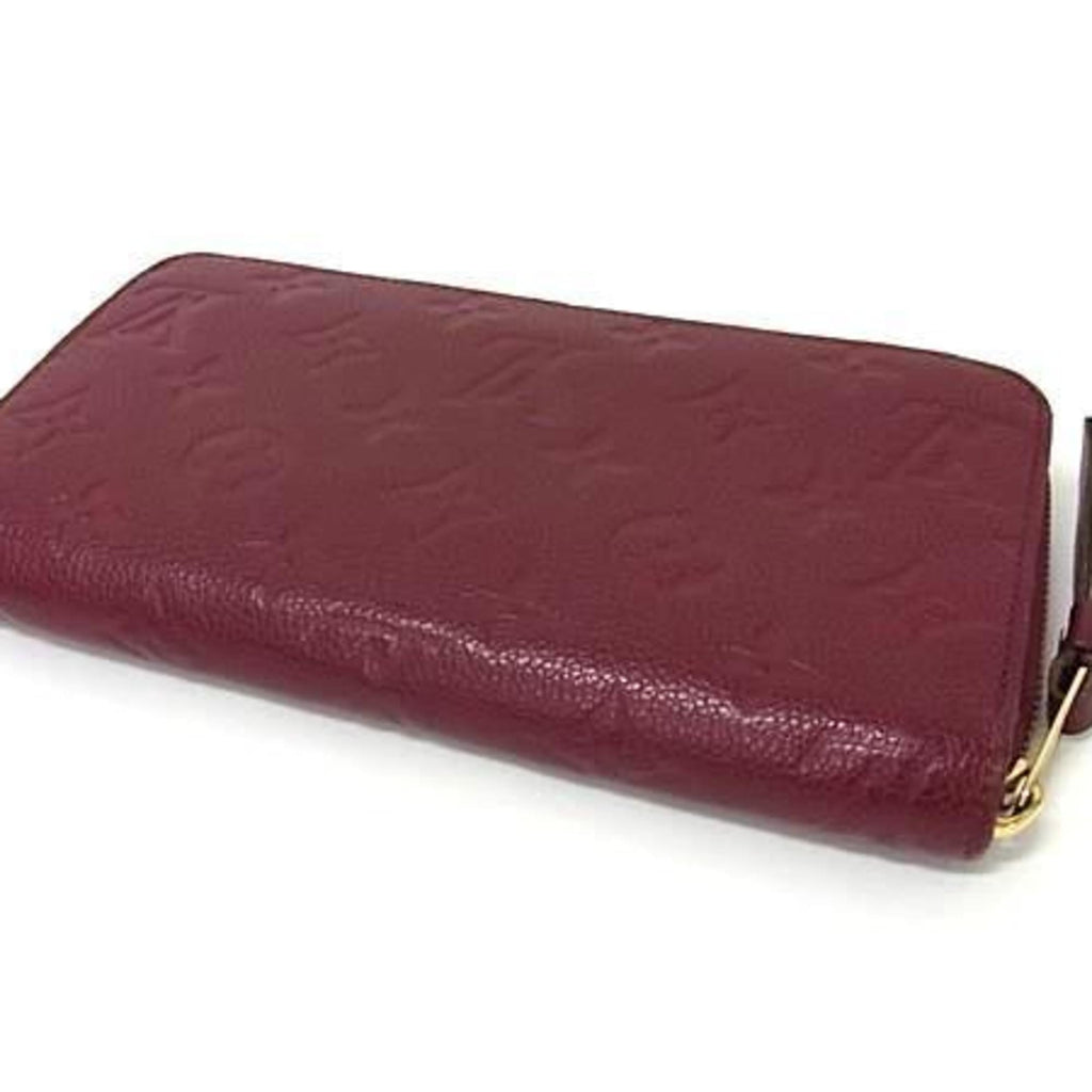 Louis Vuitton Aurore Bordeaux Monogram Empreinte Long Wallet (Bi-Fold) (Pre-Owned)