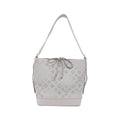 Louis Vuitton Gray Leather Shoulder Bag (Pre-Owned)