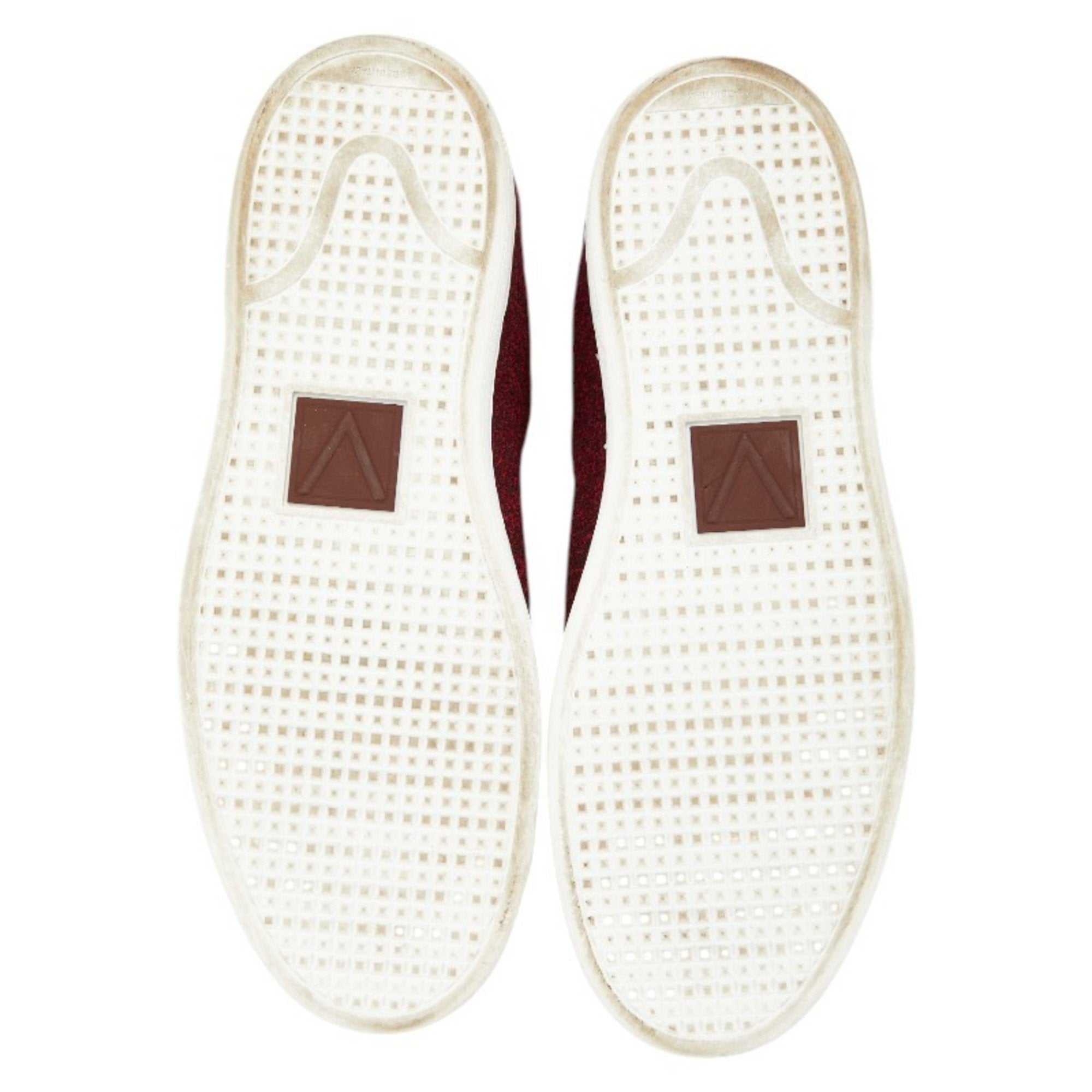 Louis Vuitton Red Color Sneakers (Pre-Owned)