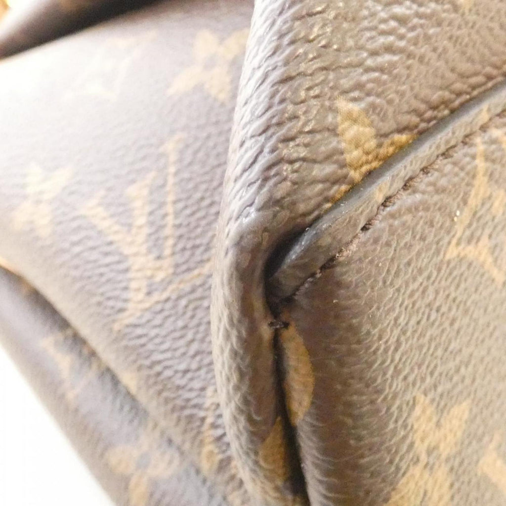 Louis Vuitton Marron Coated Canvas Handbag (Pre-Owned)