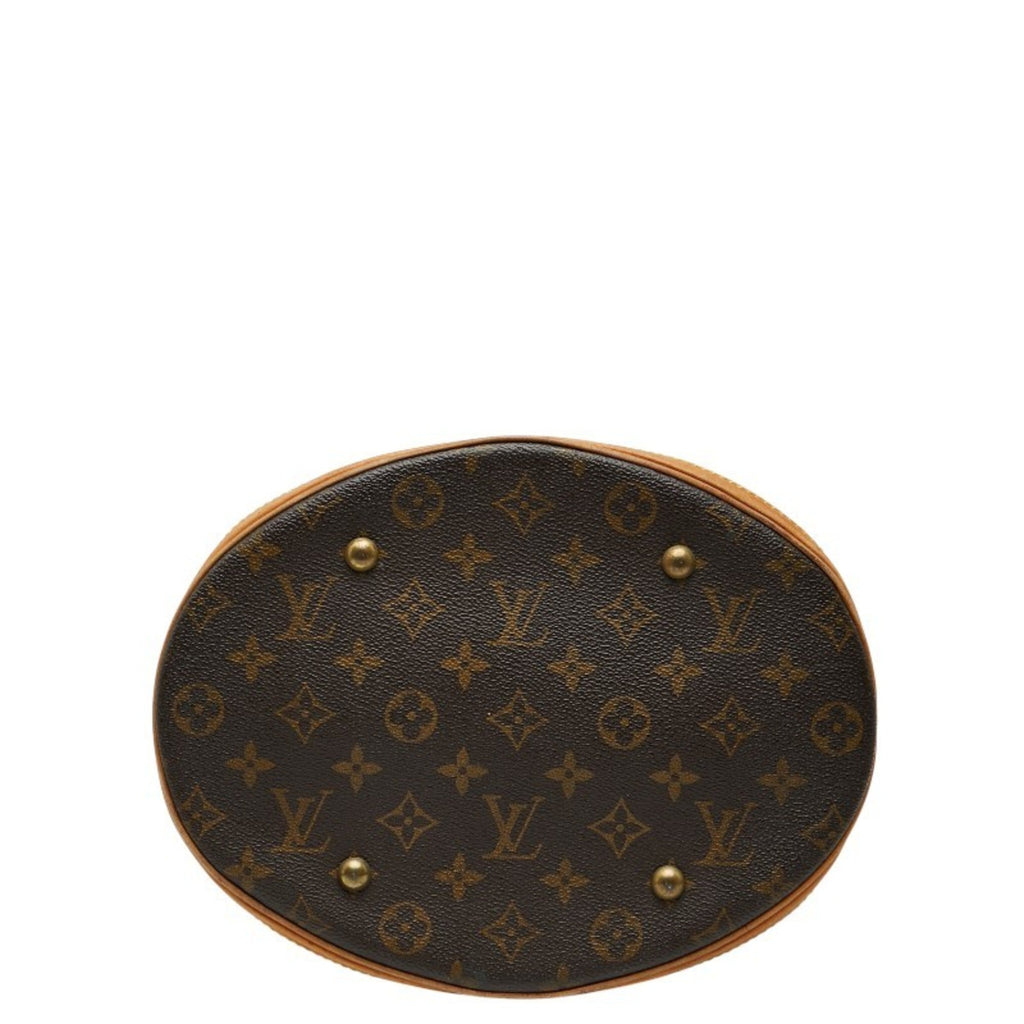 Louis Vuitton Brown Pvc Leather Shoulder Bag Tote Bag (Pre-Owned)