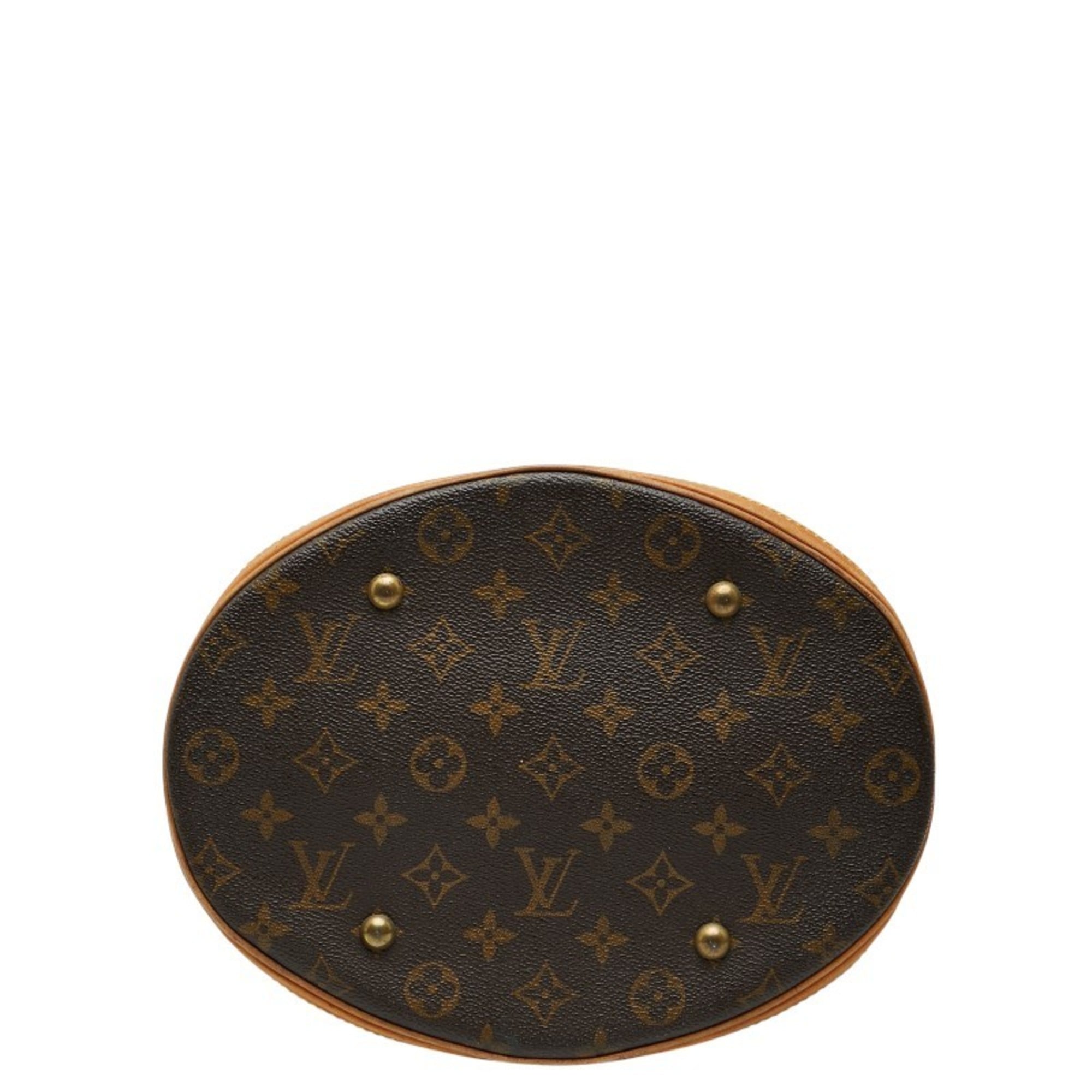 Louis Vuitton Brown Pvc Leather Shoulder Bag Tote Bag (Pre-Owned)
