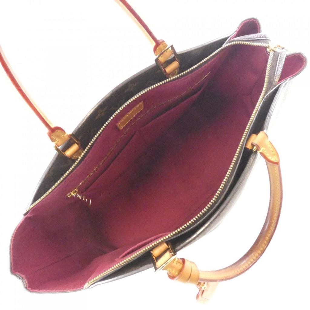 Louis Vuitton Marron Coated Canvas Handbag (Pre-Owned)