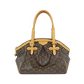Louis Vuitton Brown Coated Canvas Shoulder Bag (Pre-Owned)