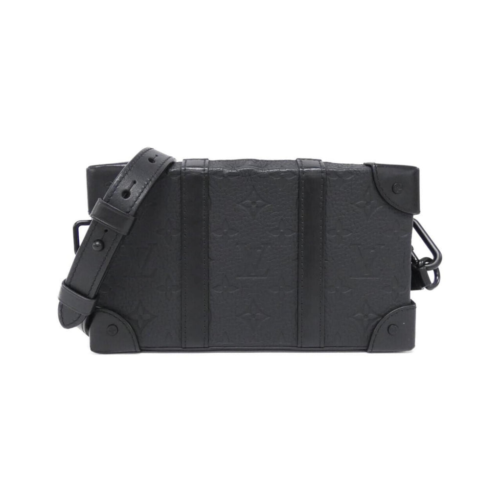 Louis Vuitton Black Leather Shoulder Bag (Pre-Owned)