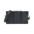 Louis Vuitton Black Leather Shoulder Bag (Pre-Owned)