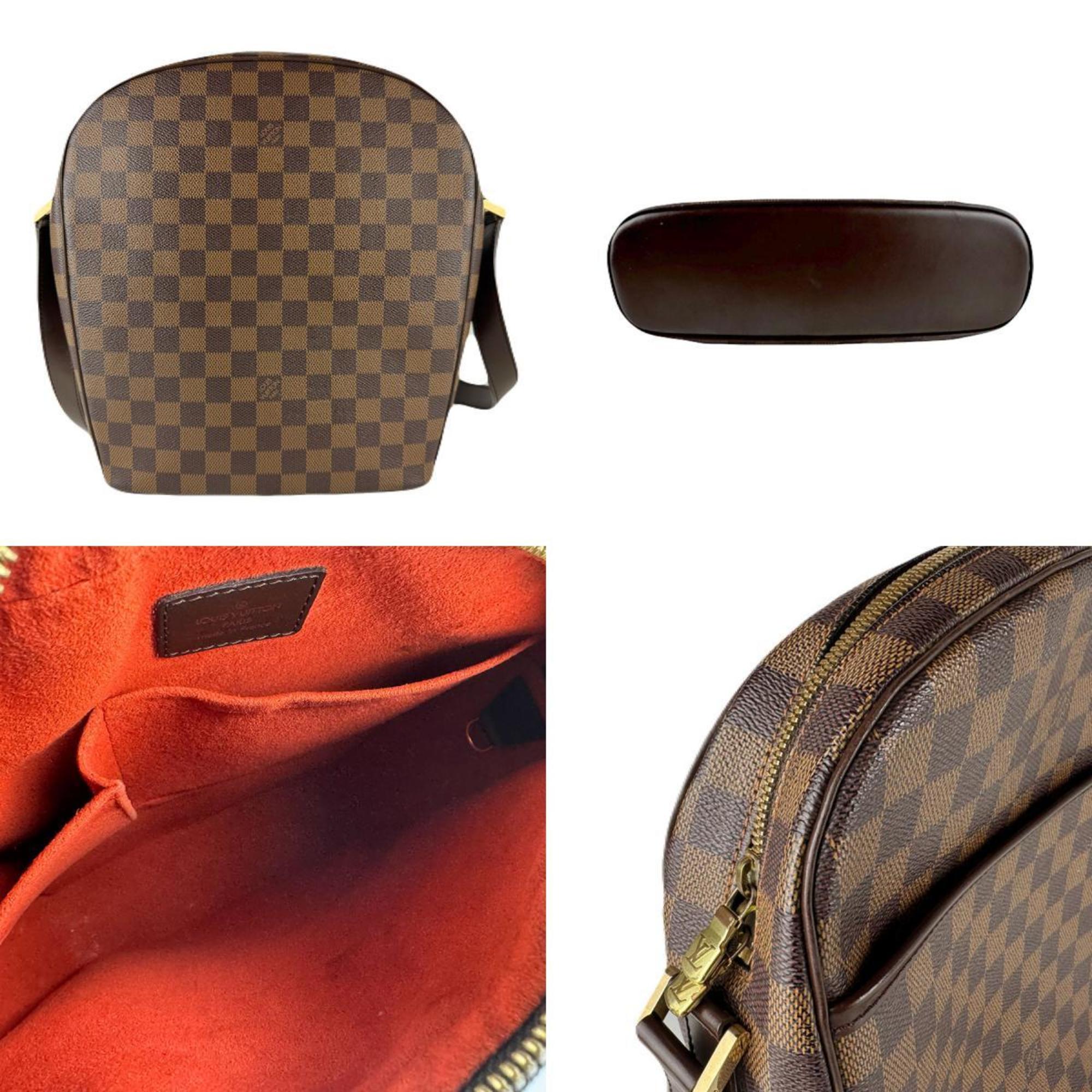 Louis Vuitton Ebene Damier Canvas Shoulder Bag (Pre-Owned)