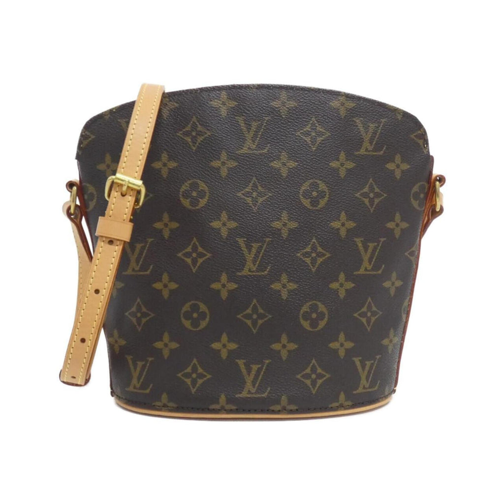 Louis Vuitton Marron Coated Canvas Shoulder Bag (Pre-Owned)