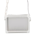 Louis Vuitton White Pvc Leather Shoulder Bag (Pre-Owned)