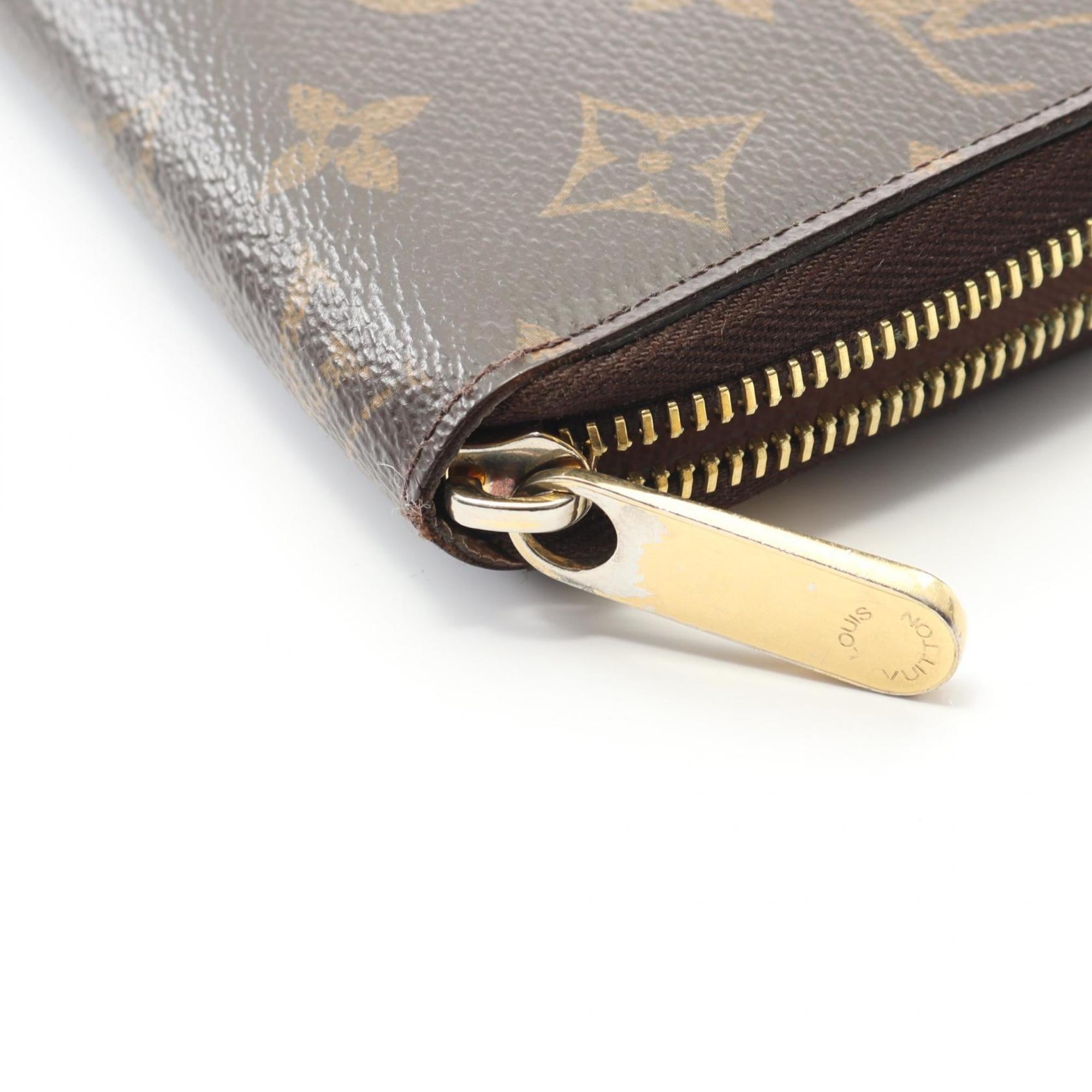 Louis Vuitton Brown Monogram Pink Rose Ballerine Monogram Long Wallet (Bi-Fold) (Pre-Owned)
