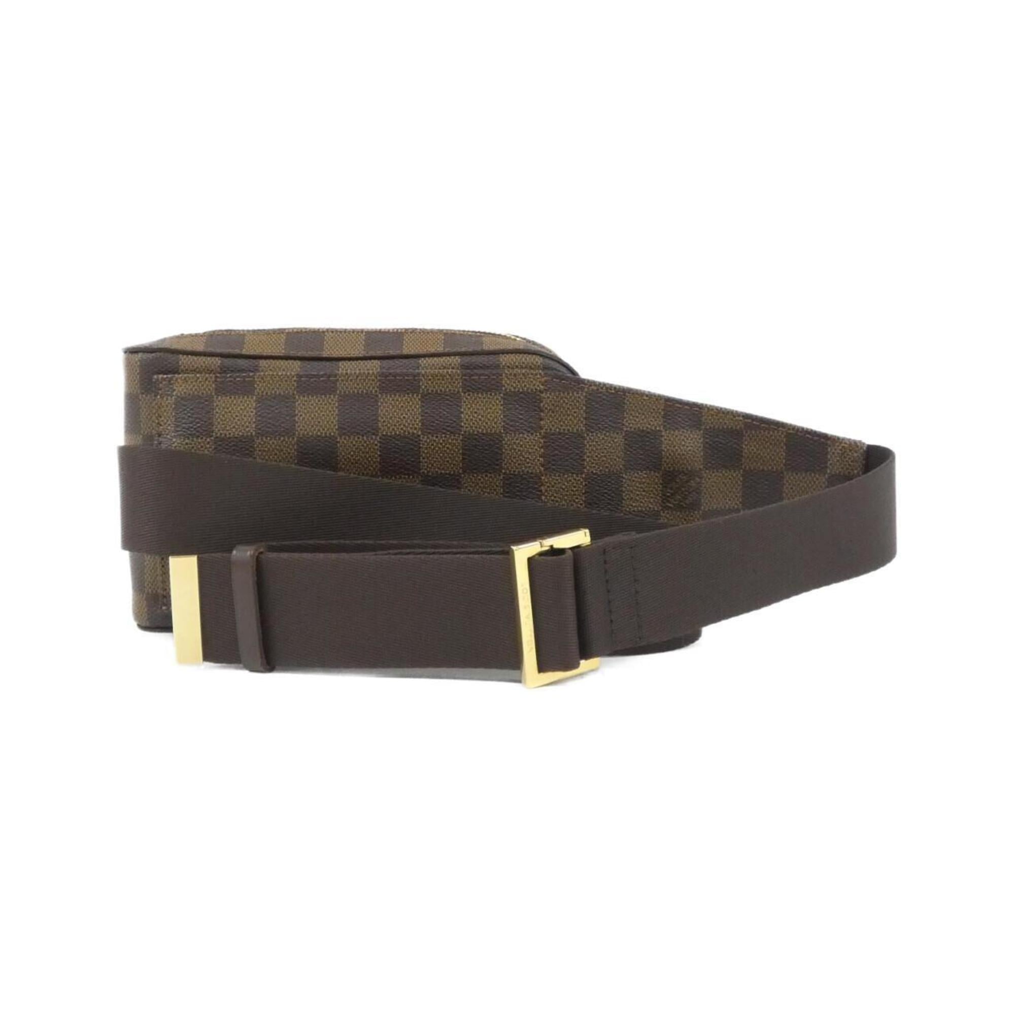 Louis Vuitton Ebene Coated Canvas Shoulder Bag (Pre-Owned)