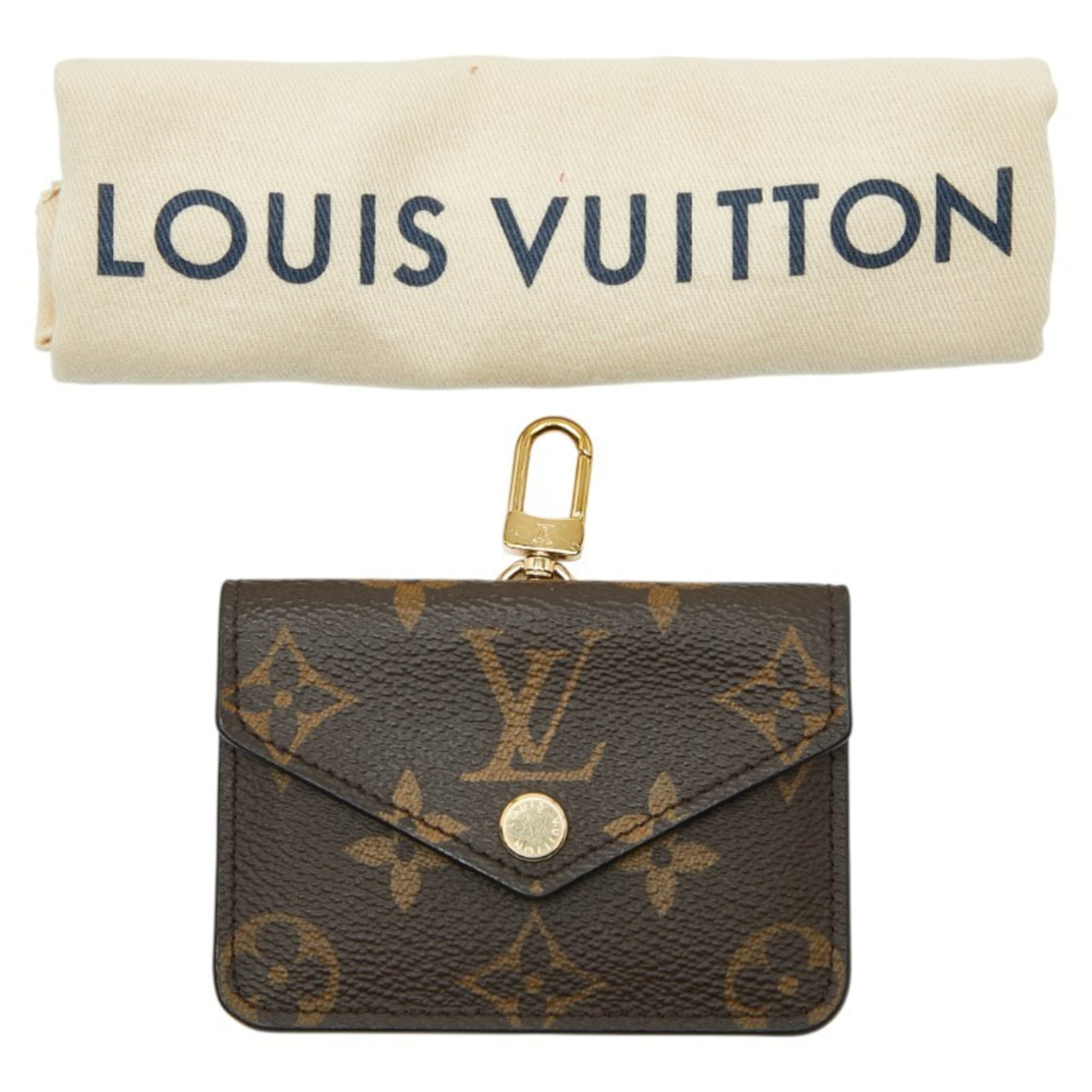 Louis Vuitton Brown Pvc Leather Pochette Pouch Shoulder Bag (Pre-Owned)