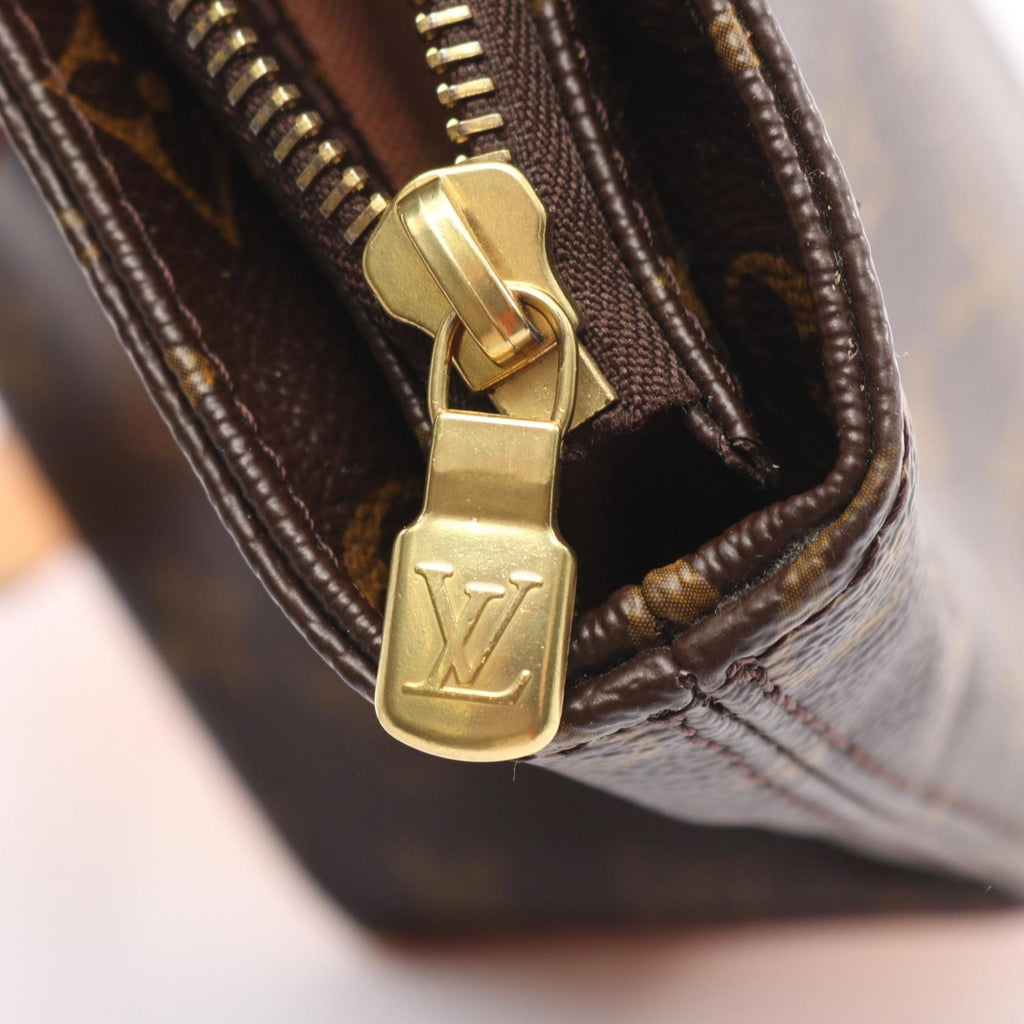 Louis Vuitton Brown Coated Canvas Pvc Monogram Leather Shoulder Bag (Pre-Owned)