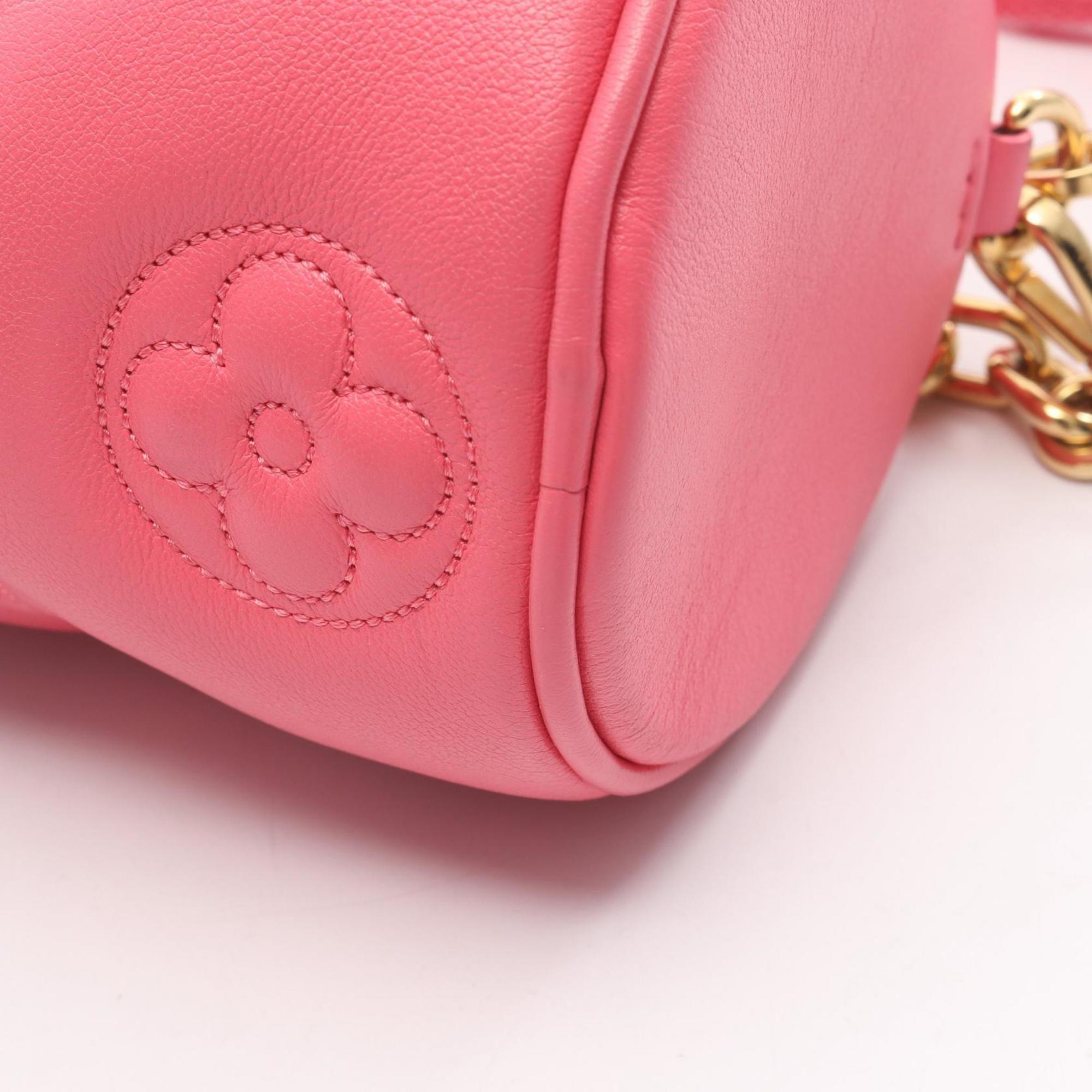 Louis Vuitton Pink Leather Handbag (Pre-Owned)