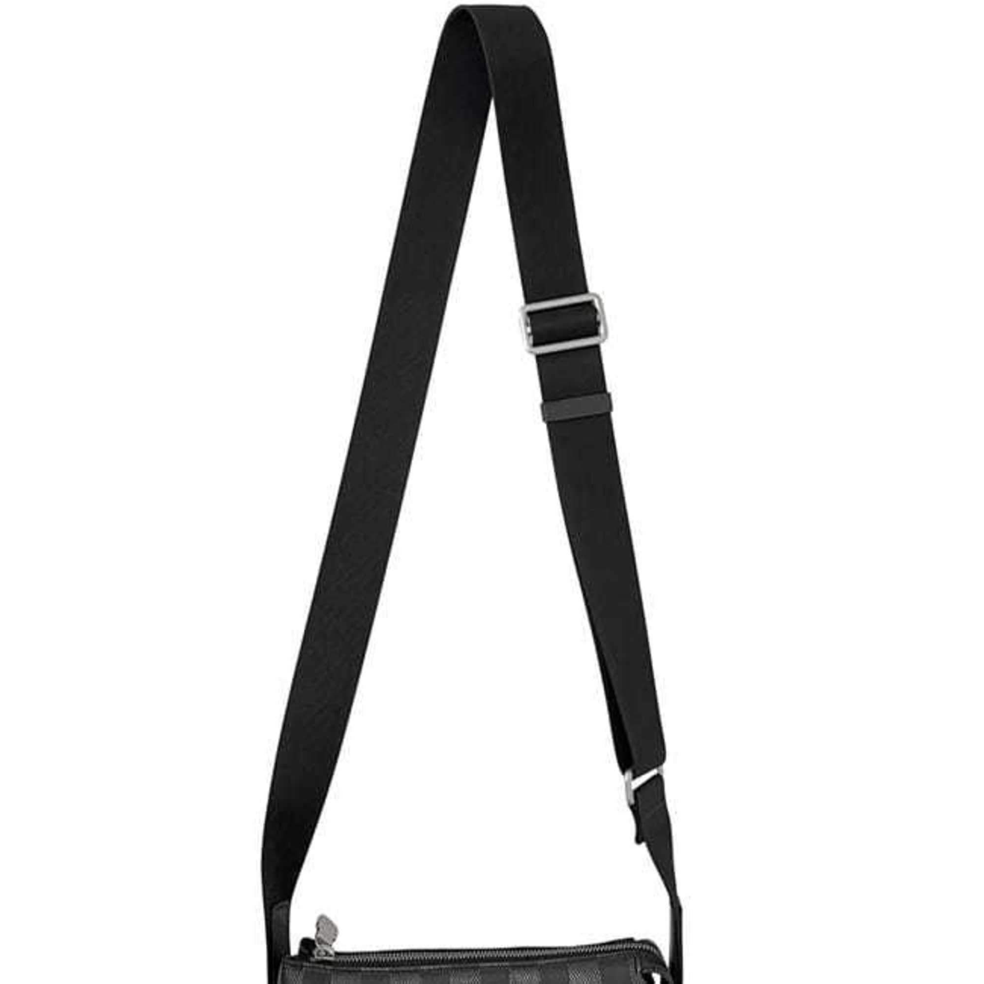 Louis Vuitton Black Damier Infini Leather Shoulder Bag (Pre-Owned)